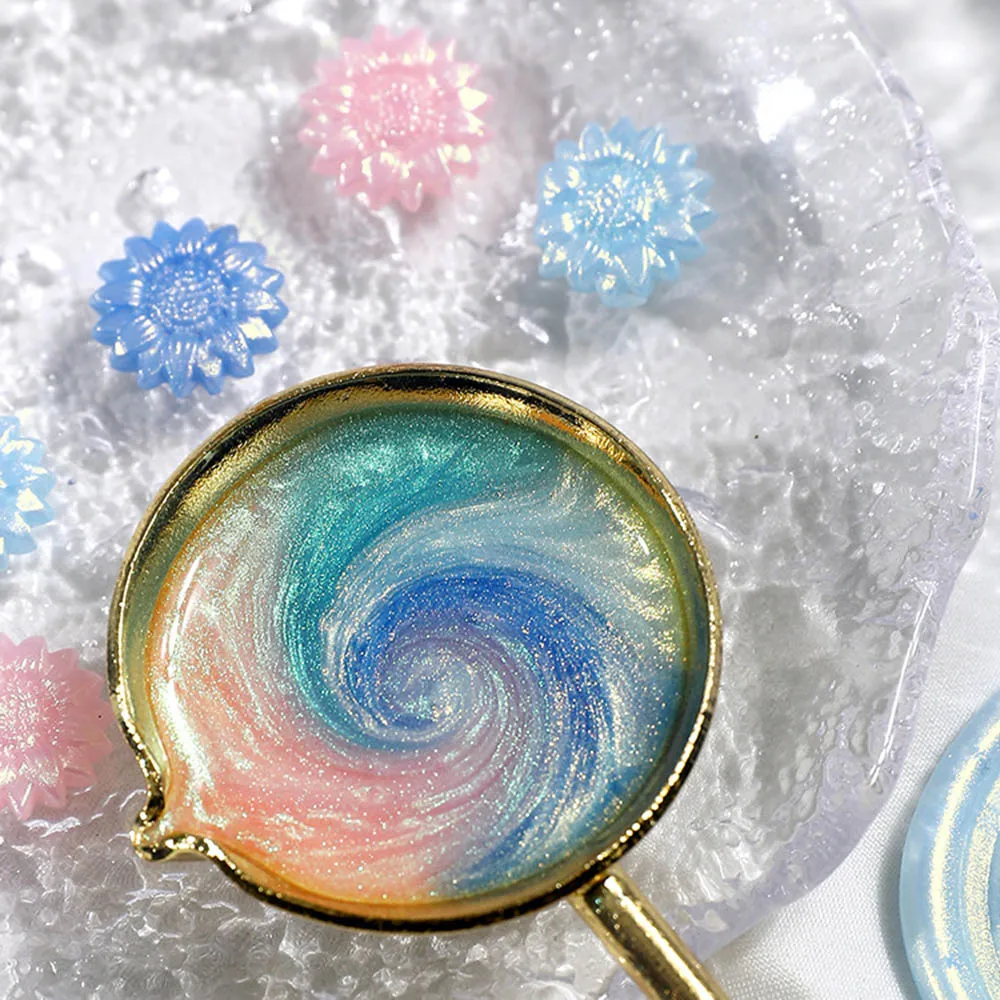 

100 шт. разноцветных глиттерных бусин для восковых печатей «Мечтательная Аврора» для DIY-конвертов, свадебных приглашений, скрапбукинга, декора для рукоделия