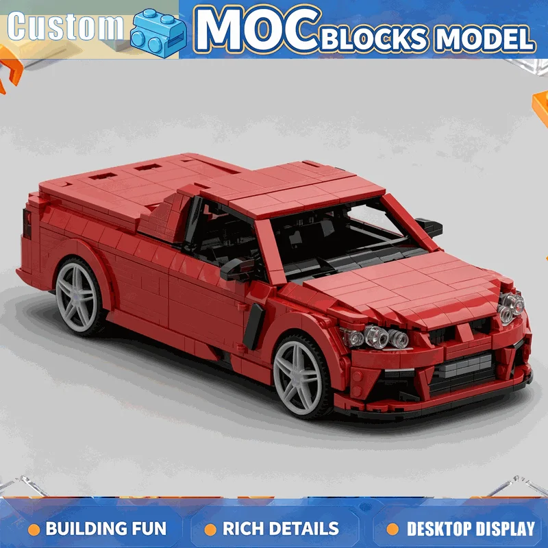 1307PCS Sports Utility Vehicle Model Building Blocks Racing Car Brick Kit DIY Creative Assembly Educational Toy Gift Collection