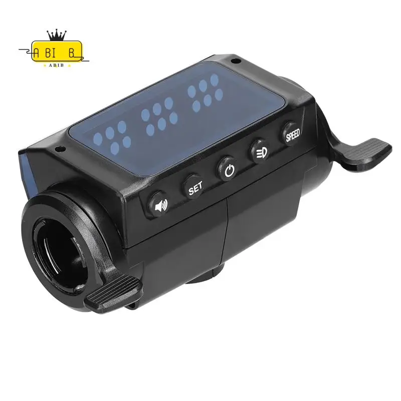 ABIB -For 8 Inch Kugoo S1/S2/S3 Electric Scooter LCD Display Monitor Cover Light Guard With Accelerator Brake Thumb Handle