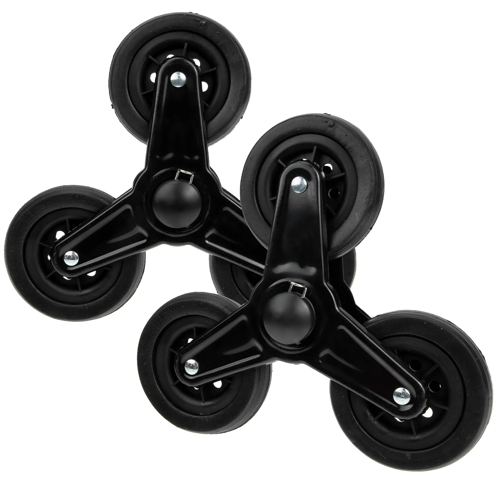 Shopping Wheel Cup Holder Trolley Triangle Wheels Stair Climbing Cart Accessories Racing