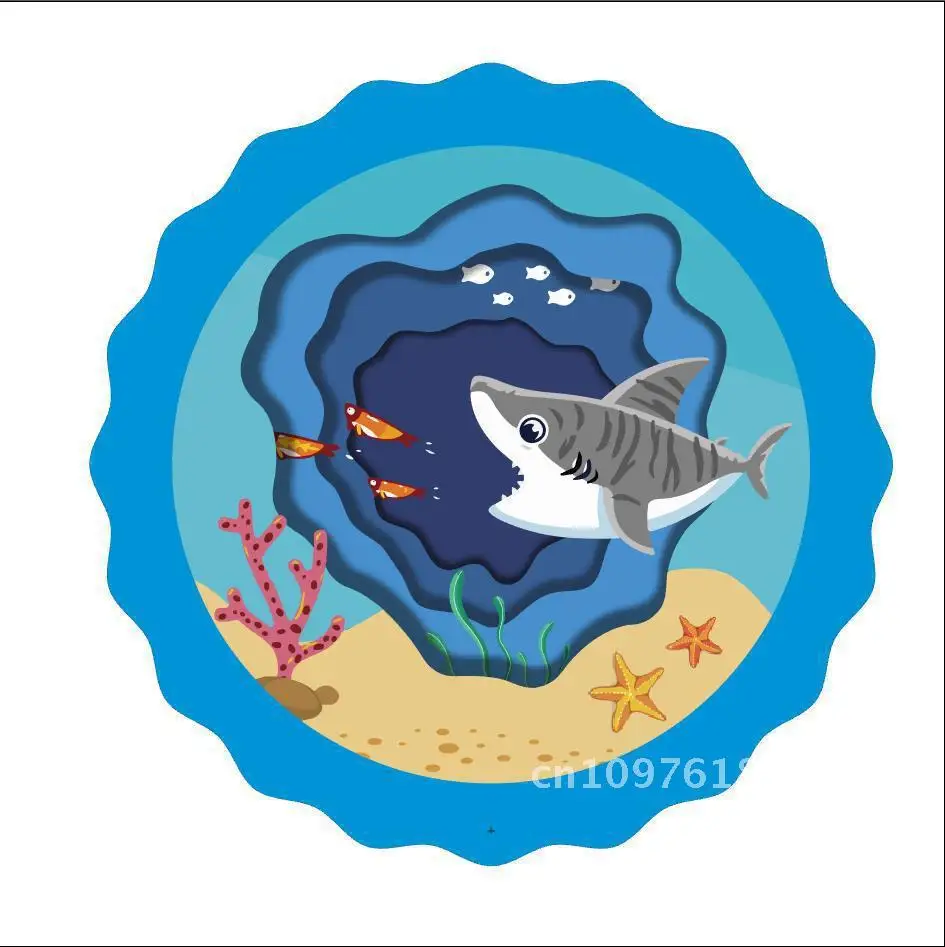 Рисунок 4 - Детский коврик для распыления воды из ПВХ