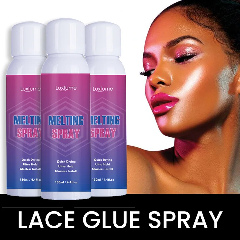 Hair Care Essentials: Lace Tint Mousse, Wig Glue Remover, Melting Spray & Edge Control - Complete Wig Installation Set