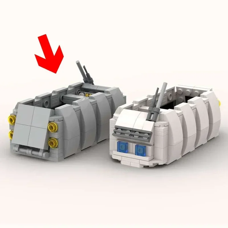 Popular estrela filme modelo moc tijolos de construção rebel tropas transportadora tecnologia blocos modulares presente brinquedos natal diy conjuntos montagem