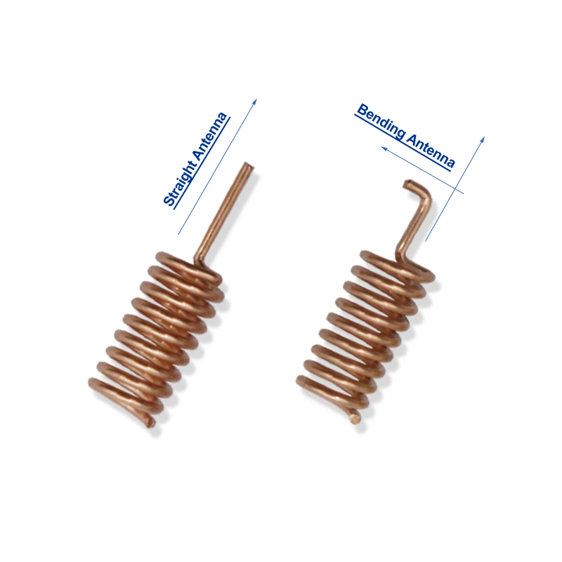 100PCS 868Mhz 915Mhz Lora Coil Omni Spring Antenna 2~3dBi Internal Copper Omni Helical Aerial Signal Booster For Wireless Card