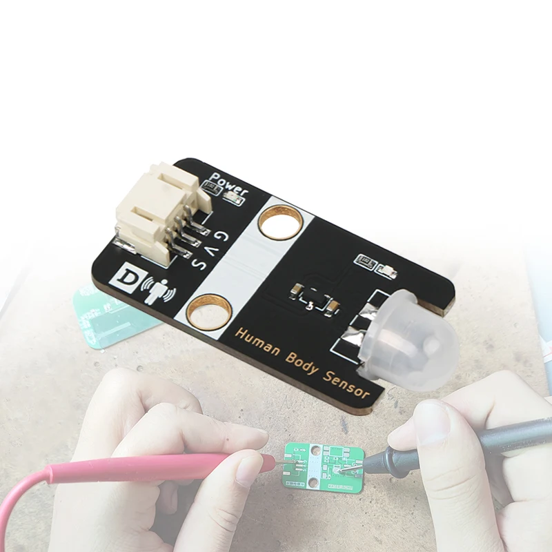 Human Infrared Sensor Module, Human Infrared Induction, PH 2.0 Interface, Pyroelectric Probe, Induction Switch