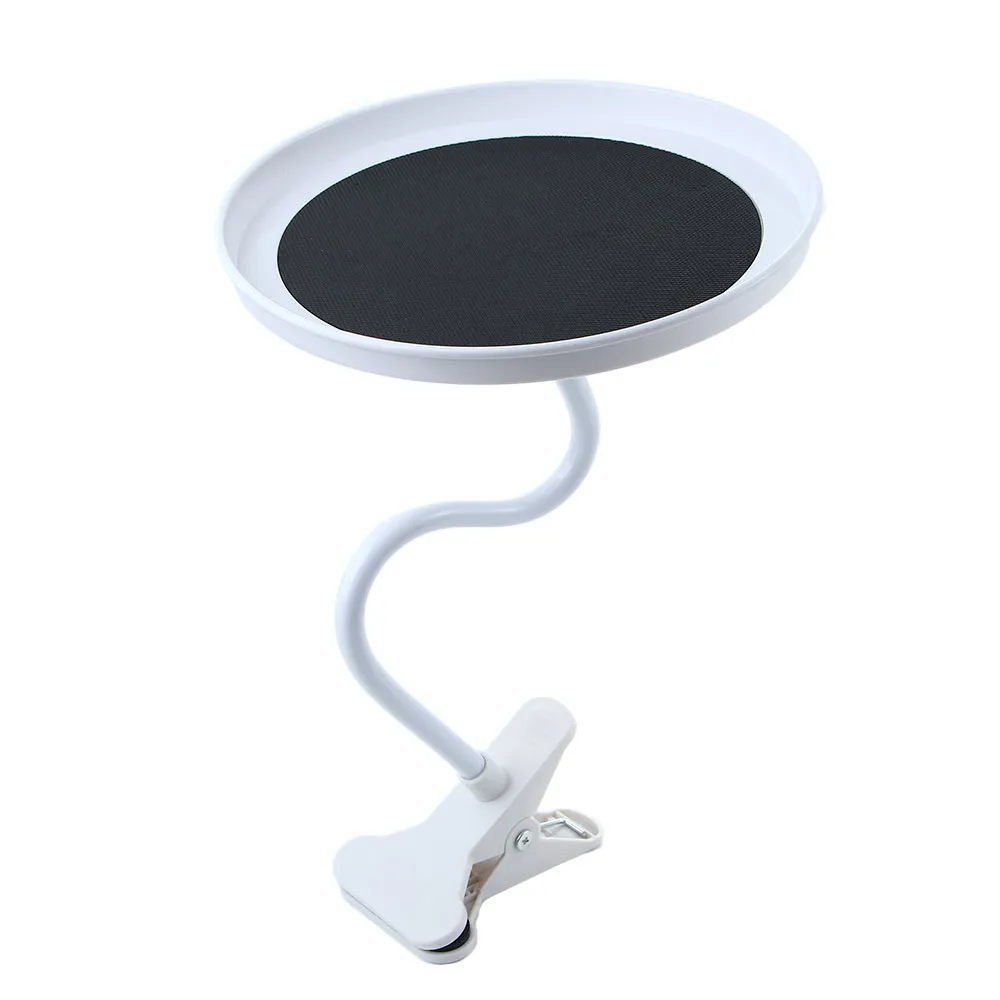 for Burgers French Fries Food Tray with Clamp Dining Table Food Standing Car Cup Holder Car Swivel Tray Organizer Accessories