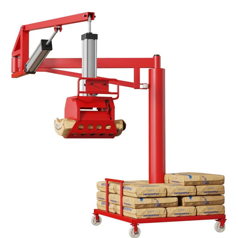 

pneumatic machinery breakthrough point balance crane power truck cement fertilizer feed handling robot arm loading