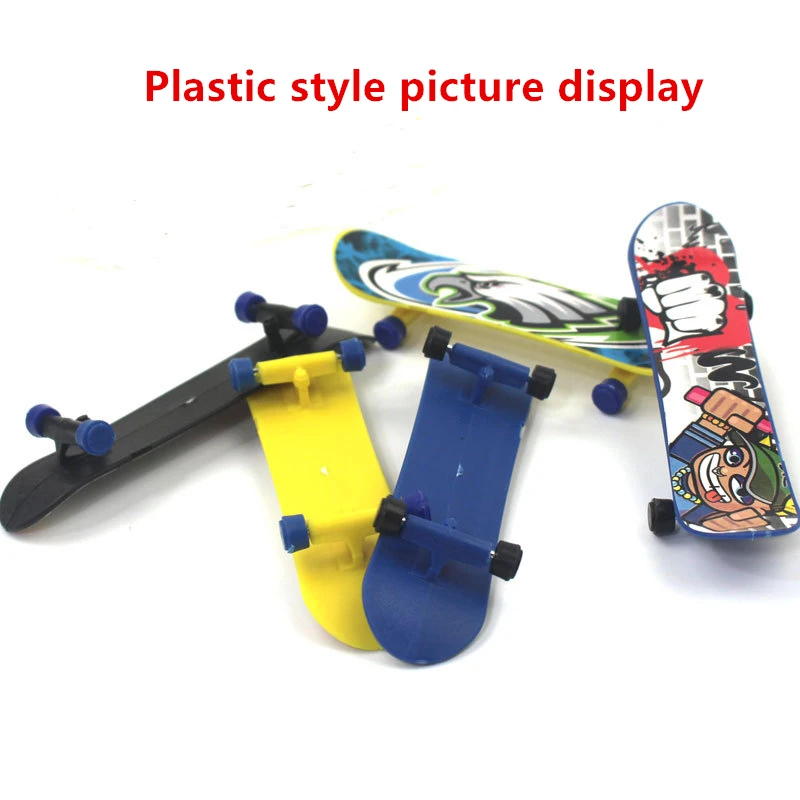 Kinderen Educatief Fidget Speelgoed Creatieve Vingertop Beweging Mini Vinger Skateboard Legering/Plastic Skate Boarding Kids Toy Gift