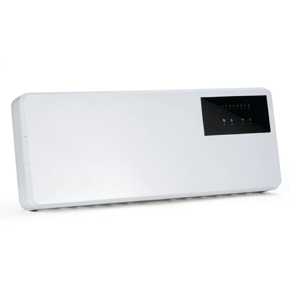 GA-106 8 Channel Heating Controller Floor Hot Water System Pump Valve Actuator For Underfloor Heating Central Control Box
