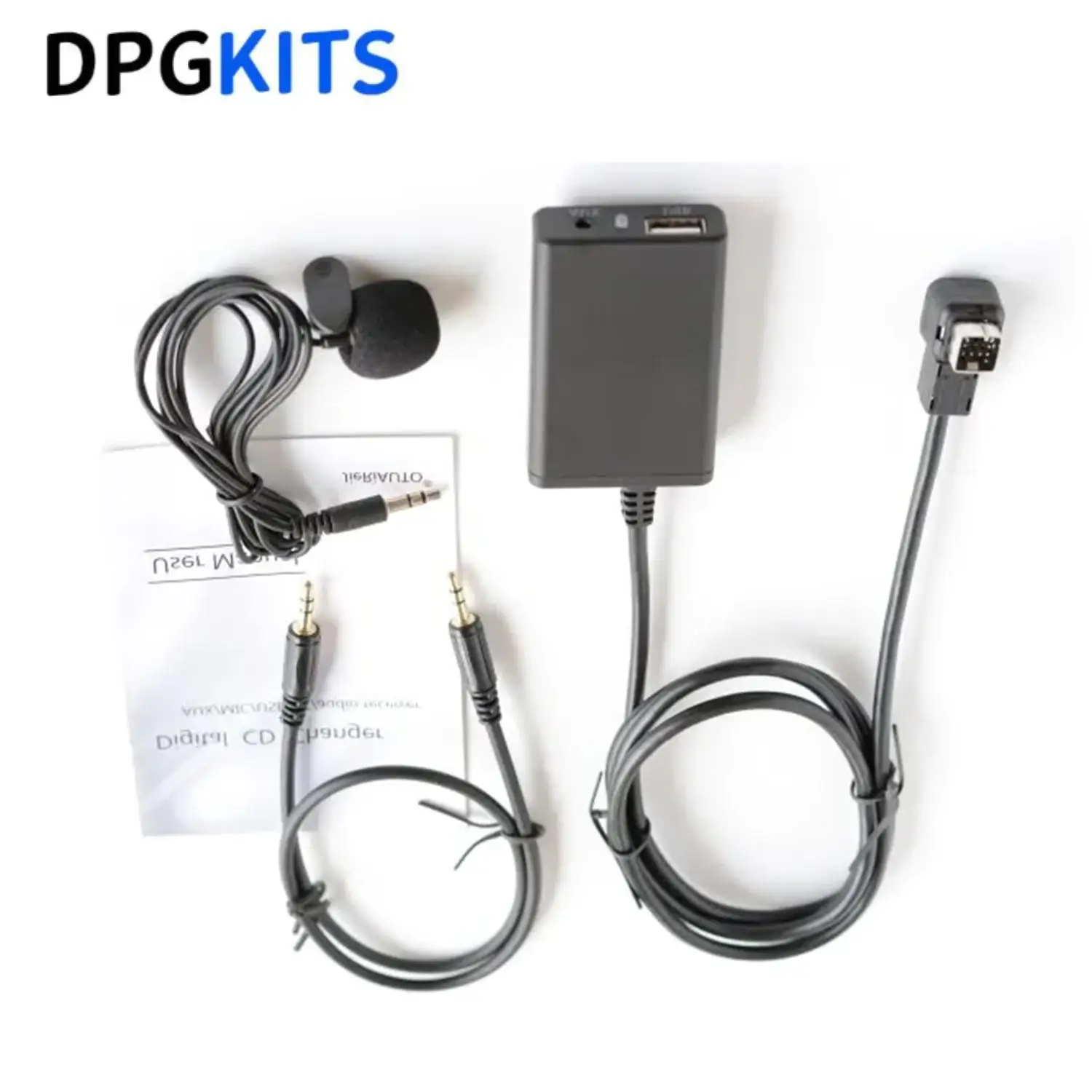 

PS-2681H PS-2428D PS-2656D-A PS-2991D-B Bluetooth Music Hands-Free Car AUX Adapter Cable Clarion for Suzuki Subaru Mcintosh