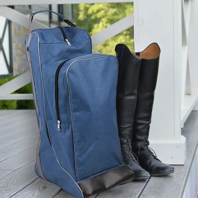 Tall Boot Bag Large Capacity Professional Tall Boot Bag Wear-Resistant Riding Boot Bags For Equestrians