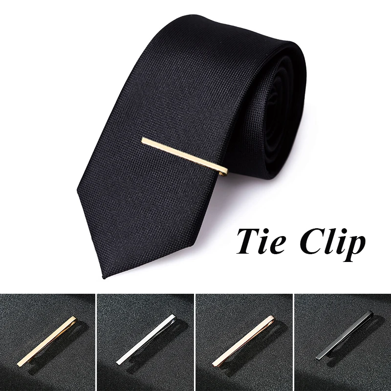 Simple Fashion Tie Clips Men\'S Metal Necktie Daily Business Wedding Ceremony Tie Clip Pin Men Party Jewelry Accessories Gift