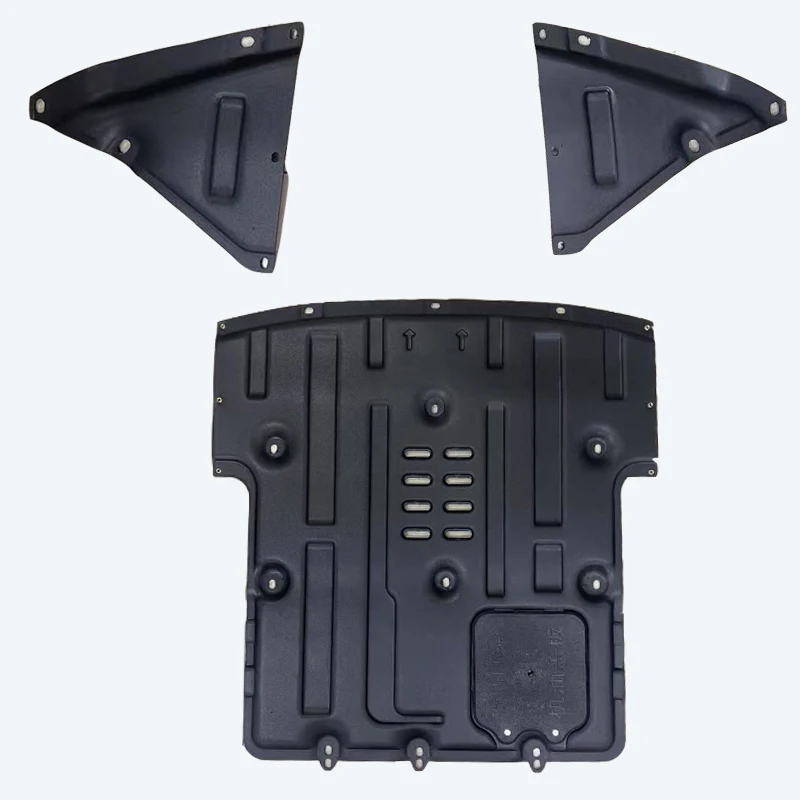 Voor Voor Ford Explorer 2020-2022 Zwart Onder Motor Guard Plaat Splash Shield Modder Spatbord Cover Spatbord Protector