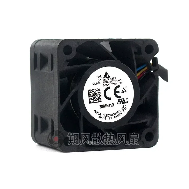 for Original Delta FFB0412EN-00 4028 12V 2.10A Server Power Supply High Speed Cooling Fan