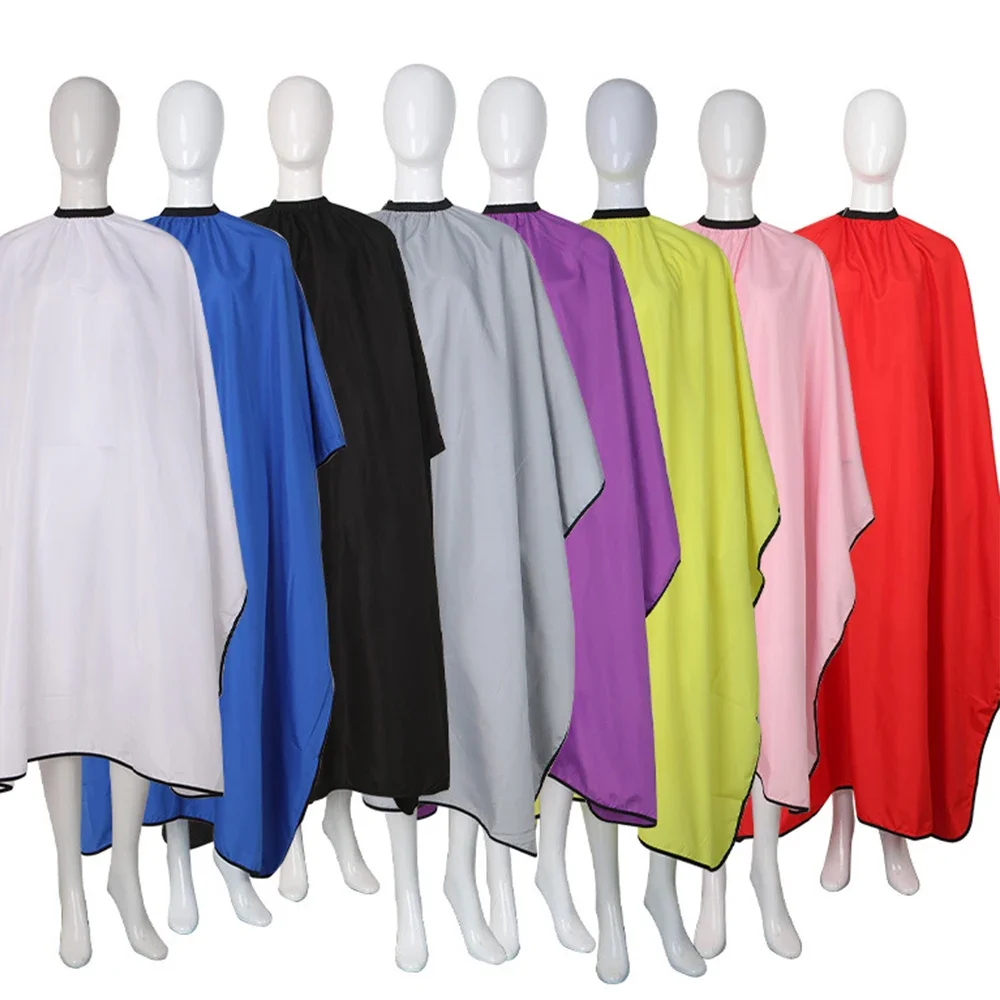 

1PCS Hair Cutting Cape Pro Salon Hairdressing Hairdresser Cloth Gown Barber Black Waterproof Hairdresser Apron Haircut Capes