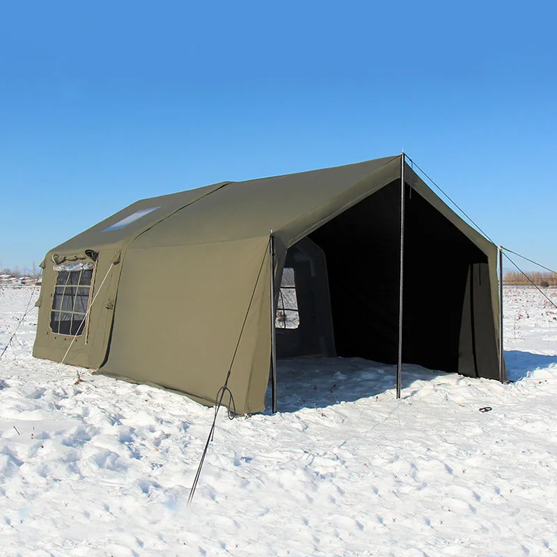 

Hot Sale Air Tent Large Inflatable Outdoor Tent Family Luxury Camping Glamping Tent