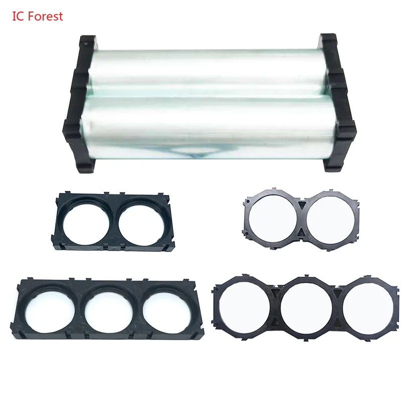 Plastic Fixed Support Bracket 33140 Cylindrical Cell Holder Frame for Equipment Assembly
