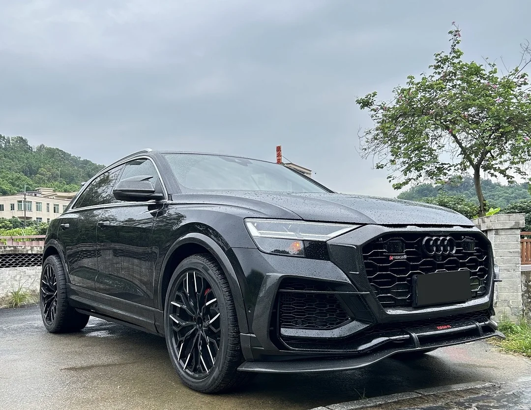 RSQ8 Carbon Fiber Body Kit for Audi RSQ8 ABT Style Upgrade New Condition Auto Body Systems Front Rear Side Bumper Parts