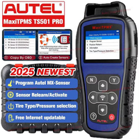 2025 Newest Autel MaxiTPMS TS501 PRO TPMS Diagnostic Tool Activate/Relearn tpms sensors, Program MX-Sensors Upgraded of TS408S