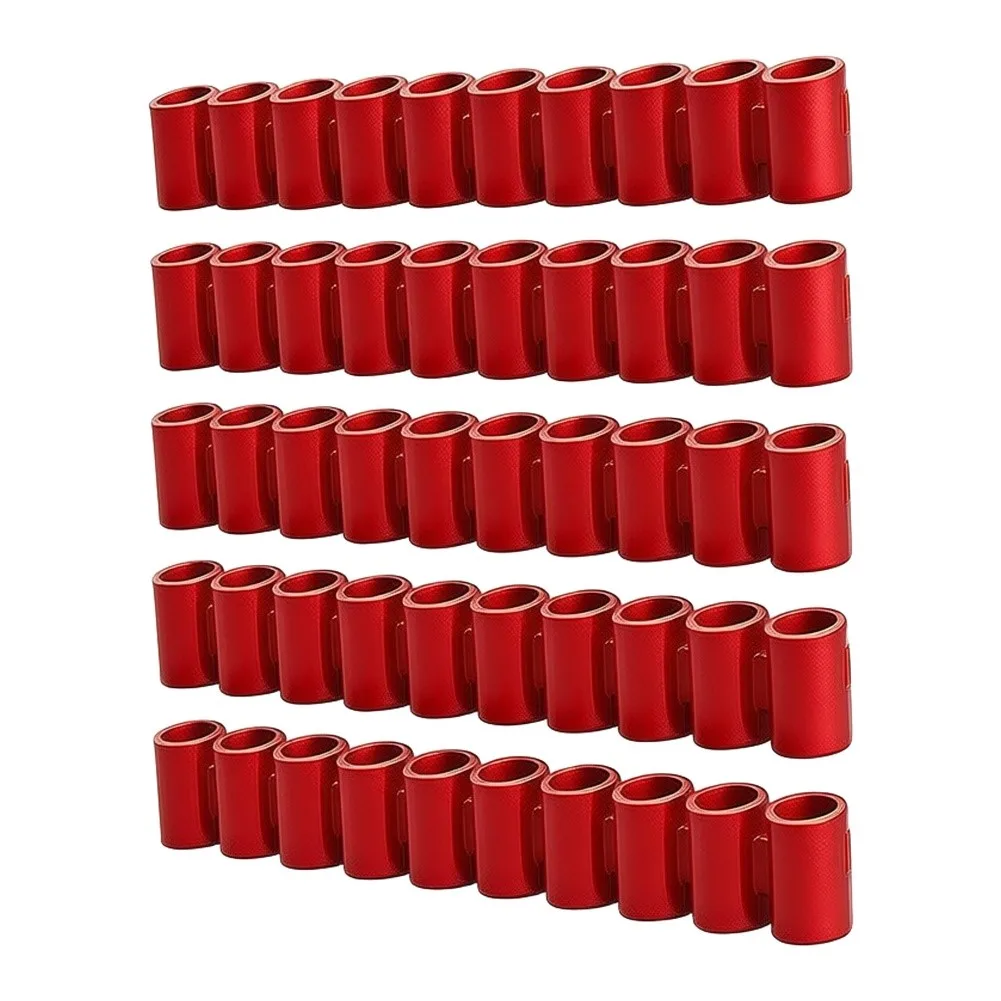 Lightweight 5 Pack Silicone Marker Holders for Portable Creative Organization Fits Inside Bags Cases or Stands Freely on Desks