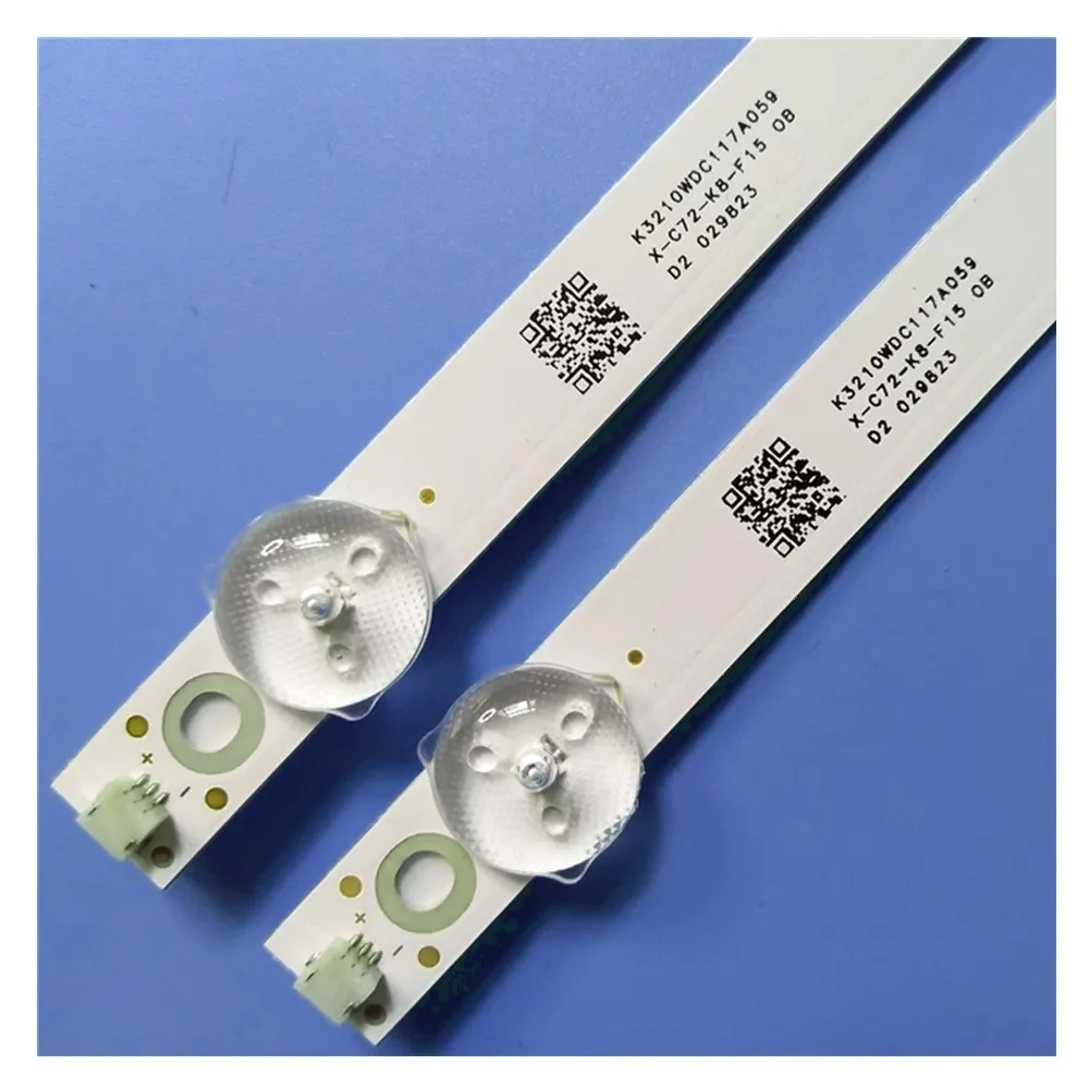 New 2 PCS 6LED 583mm LED backlight strip for TX-32ER250ZZ 4708-K32WDC-A2113N01 K320WDC2B K320WDC1 A2 471R1P44 K320WDC1176021