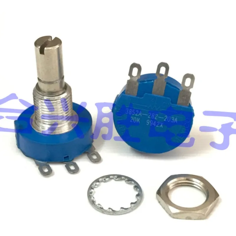 1 Piece Sealed Ceramic Potentiometer 3852A-282-203A Resistance 20K
