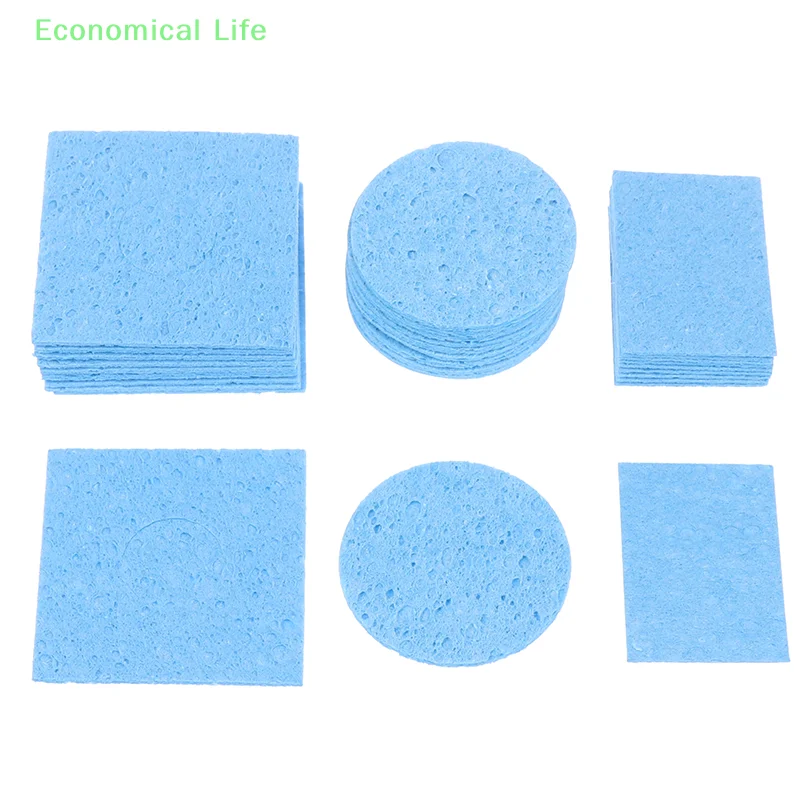 10pcs Soldering Sponge For BGA Soldering Iron Tip Cleaning Welding Head Cleaner Tools