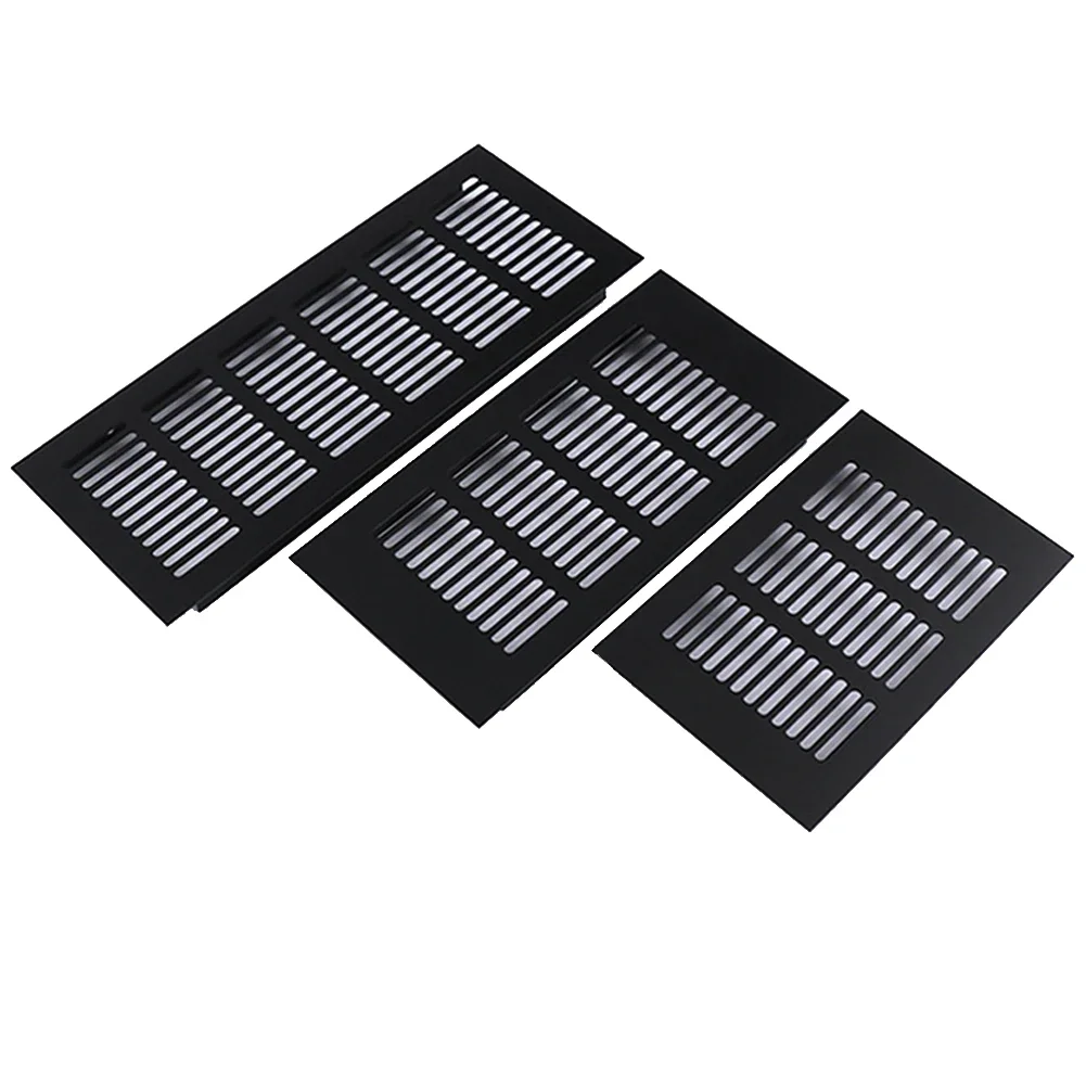 150mm Aluminium Rectangular Cabinet Wardrobe Air Vent Grille Ventilation-Cover For Wardrobes Shoe Cabinets Bathroom Doors Parts