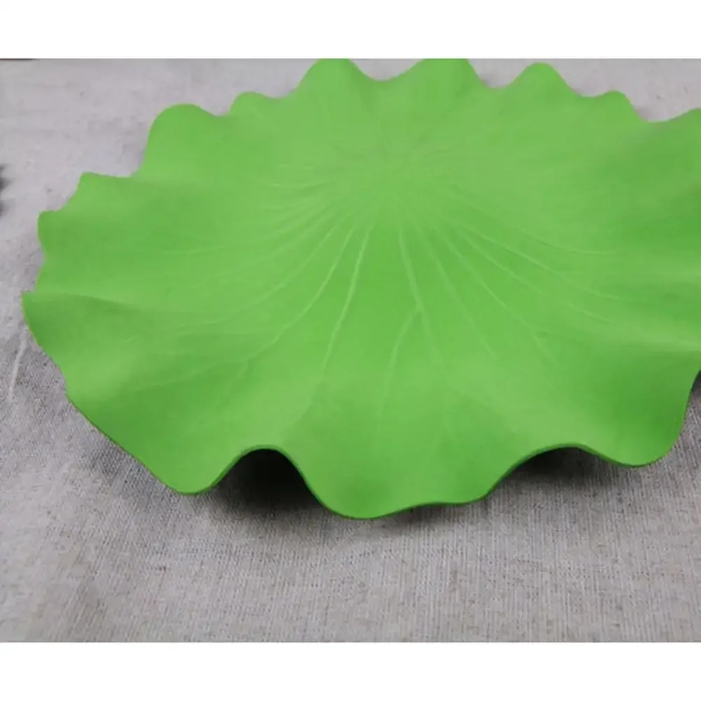 

Floral Creative Lotus Leaf Water Lily Floating Floating Pool Plant Garden Decor Ornament Plant Pool Simulation