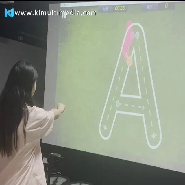 Hand-eye coordination interactive response games training reaction speed and finger virtual reality body movement gesture games