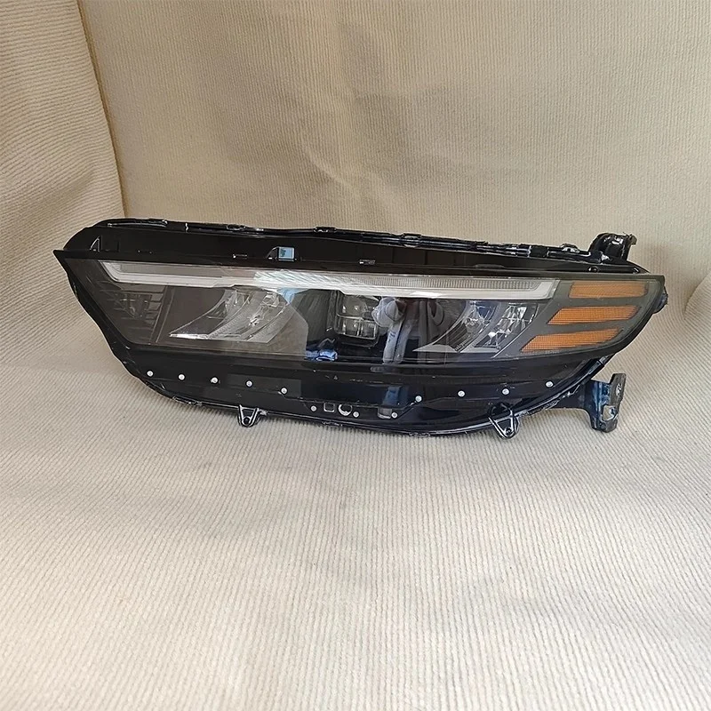 مجموعة مصابيح أمامية لهوندا أكورد 11st 2023 عدسة LED مصباح جيد النهار ملحقات السيارة