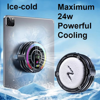 Tablet Ipad Cooler 24W Semiconductor Smart Temperature Control with Digital Display Adjust Power Temp Control