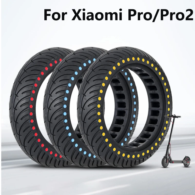 

8.5inch Honeycomb Solid Tire For Xiaomi M365 Pro Pro2 Electric Scooter Honeycomb Anti-Explosion Shock Absorber Damping Tyre