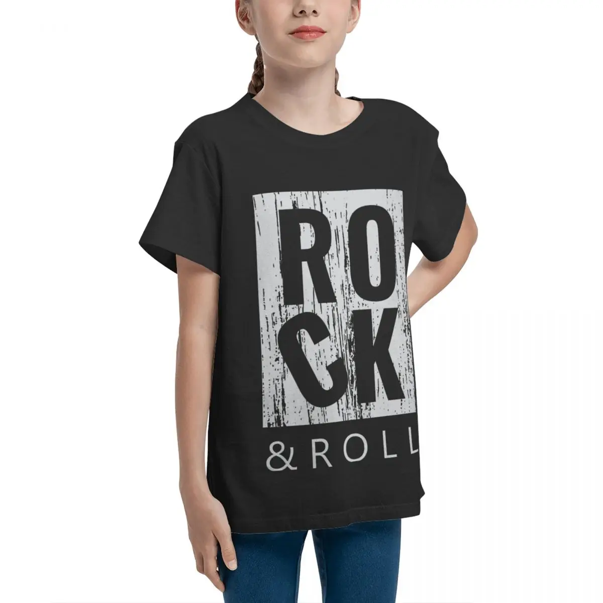 Rock N Roll Classic For Sale Adolescents Basic Short Sleeve T-Shirt Crewneck Top tee premium Casual Top quality