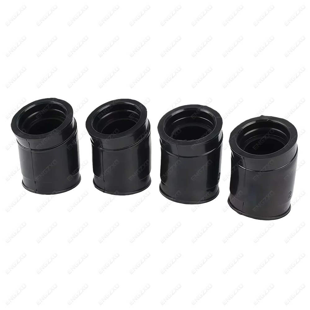 4pcs CB750K CB750F Motorbike Carburetor Interface Adapter Intake Manifold Boot For Honda K1 K2 K3 K4 K5 K6 1969-1976 1975-1976