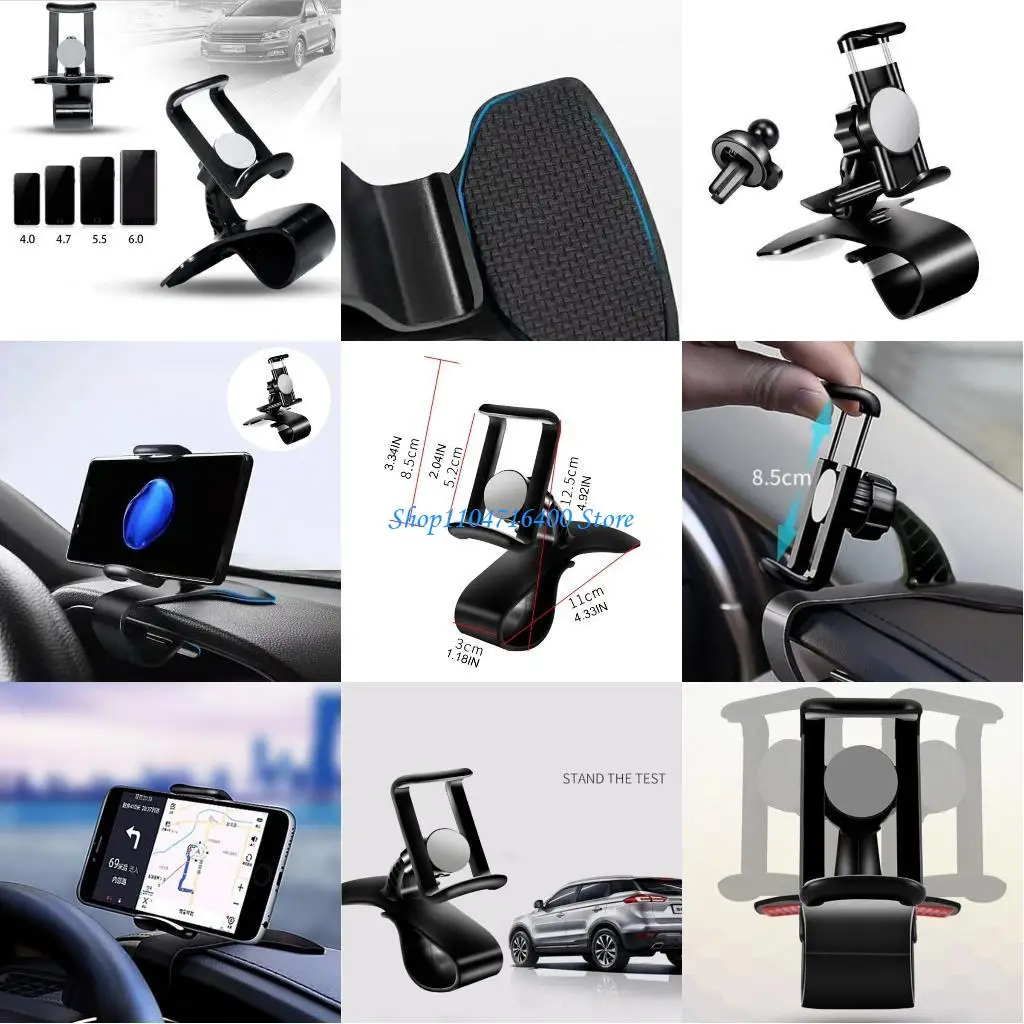 

y1gd Car Phone Holder GPS Navigation Dashboard Phone Holder in Car