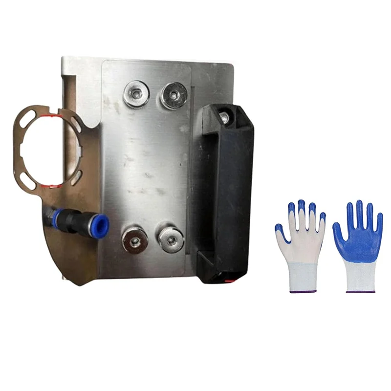 

J1UL1N Подставка для угловой шлифовальной машины для плитки 45 ° Резка фаски, подставка для угловой шлифовальной машины, держатель шлифовальной машины, фиксированный держатель для угловой шлифовки