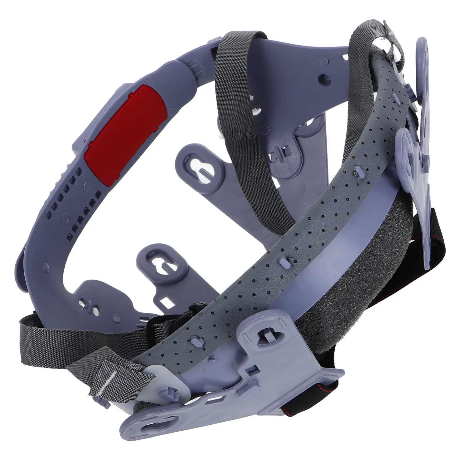 

Safety Hard Hat Liner Grey Adjustable For Construction Cycling Helmets Breathable Impact Absorption Durable