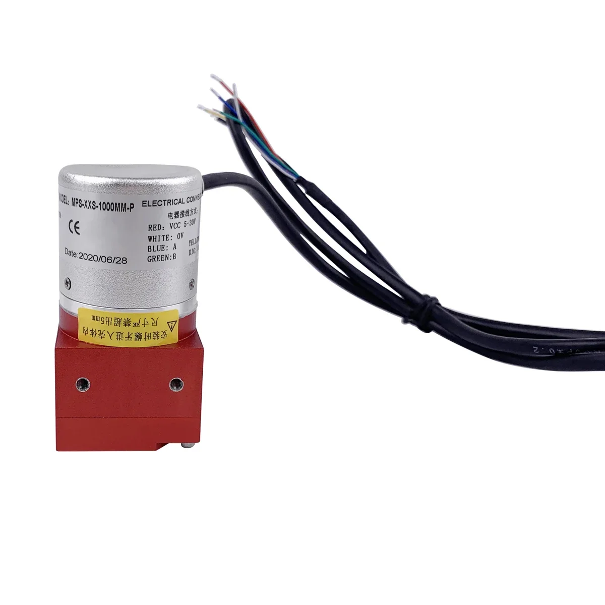 MIRAN MPS-XXS-1000mm-P ABZ Pulse Draw Wire Incremental Liner Wire Encoder