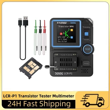 FNIRSI LCR-P1 Transistor Tester Diode Triode Capacimeter Resistance LCR ESR Meter MOSFET NPN PNP SMD Functional Tester