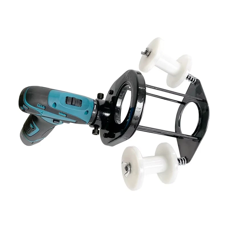 반자동 에어컨 케이블 타이 감기 기계 구리 튜브 감기 기계 파이프 감기 기계 케이블 타이 결속기