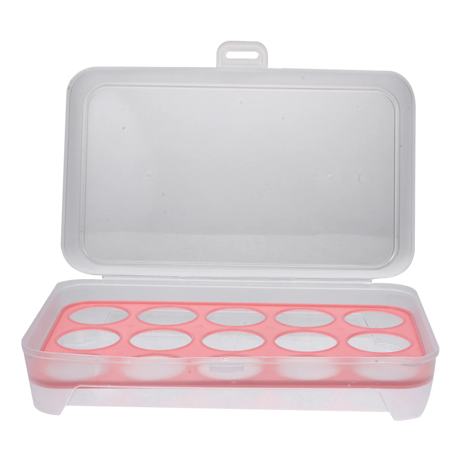 

15-Grid Egg Holder Storage Box Refrigerator Organizer Reusable Plastic Egg Container Large Capacity Fridge Storage Organizer