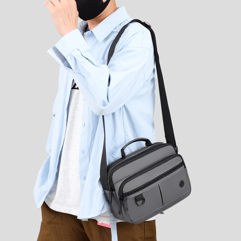 

Men Canvas Shoulder Bags Casual Tote Travel Men's Crossbody Bag Luxury Messenger Bags Fashion High Quality Handbag