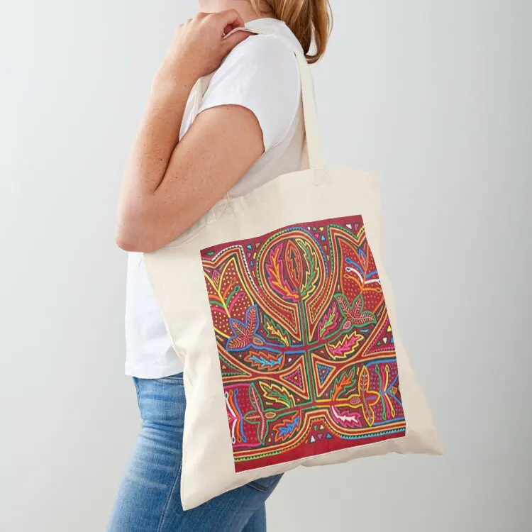 

Mola de Panama Tote Bag Women's bags bag luxury women Reusable bags university shopper bag
