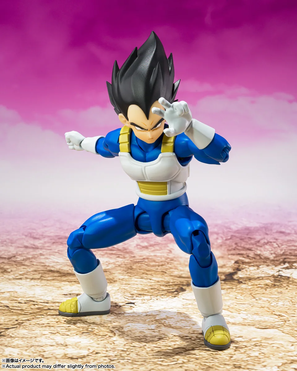 Pre-Sale 100% Original Bandai Sh Figuarts Shf Dragon Ball Daima Vegeta ทีวีใหม่อะนิเมะ Action Figures Collection