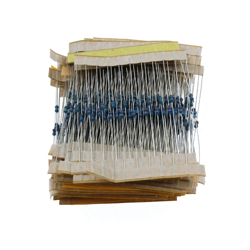 640 قطعة 64 قيم 2 واط 1% 0.33R-1 متر مجموعة أدوات مقاوم من غشاء معدني