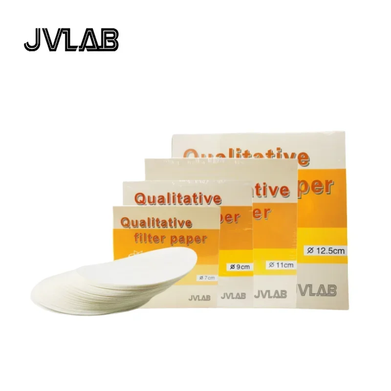 Rundes Qualitatives Filterpapier für Laborchemische Analysen und Öldetektion, Erhältlich in Durchmessern von 7, 9, 11, 12 cm