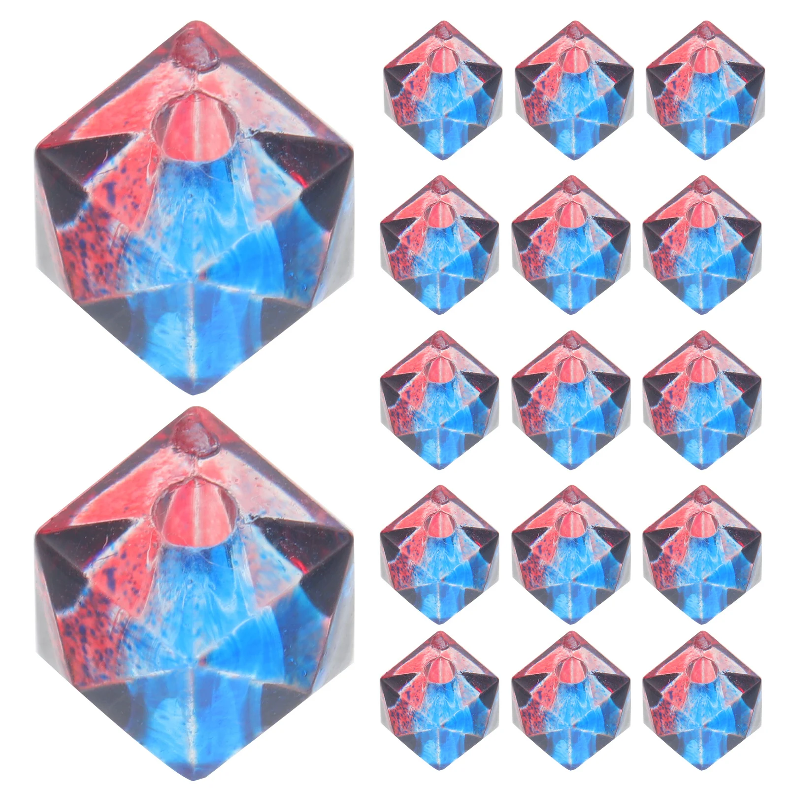 

200Pcs Acrylic Beads Loose Beads for DIY Jewelry Making Necklace Bracelet Hair Accessories Hair Accessory Making Accessories