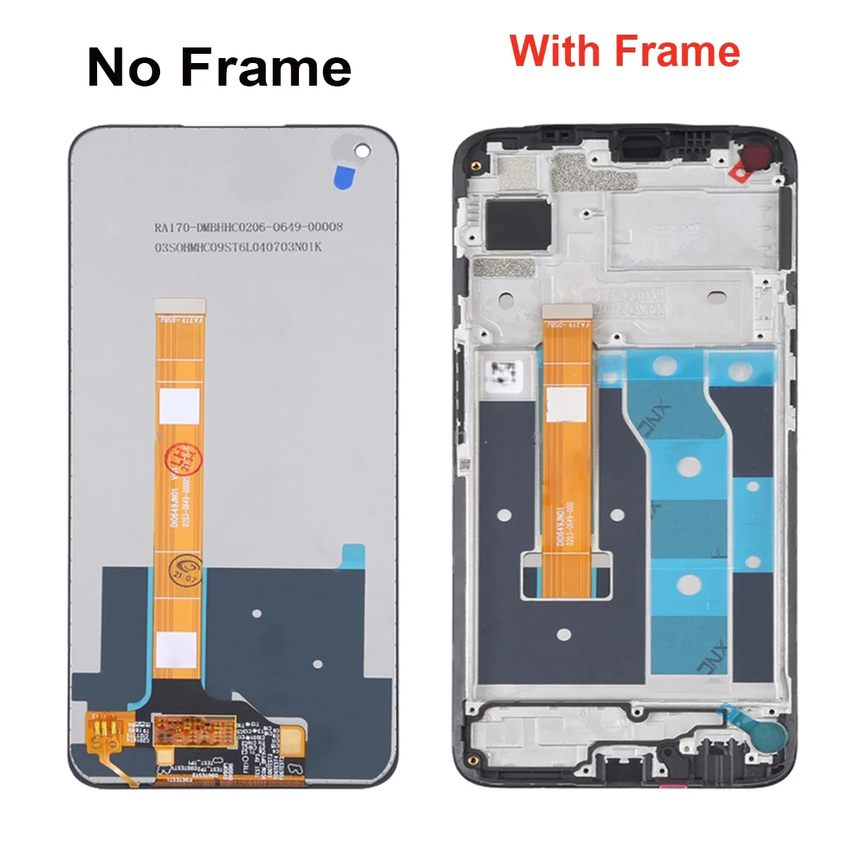 Display For OPPO Realme 6 6S RXM2001 RMX2002 LCD Touch Screen for Realme 7 4G RMX2155 (global version) Digitizer Assembly Change