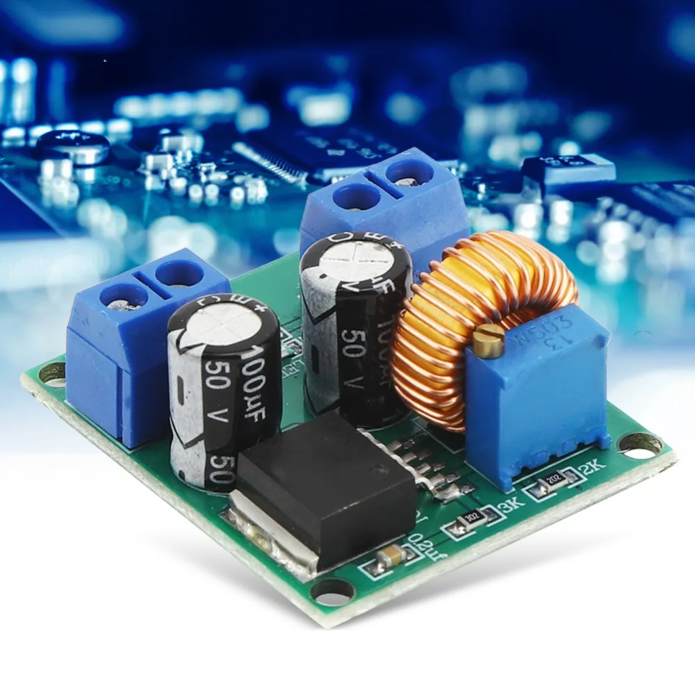 High Power DC to DC Step Up Module 3-35V to 4-40V Step Up Voltage DC Voltage Converter Adjustable Boost Module Power Supply